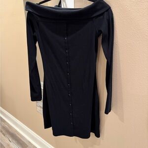Wild Fable Black Long Sleeve Dress
